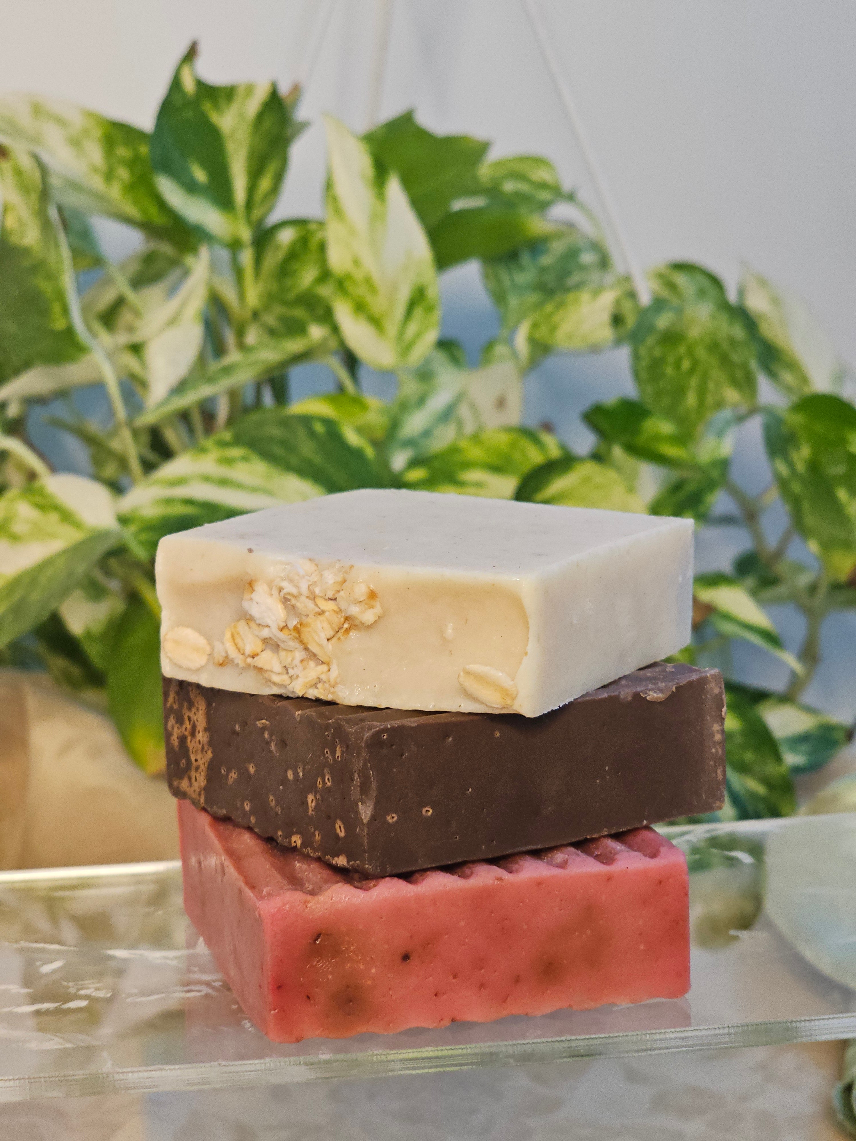 Natural Soap Pack - 3 Bar Set